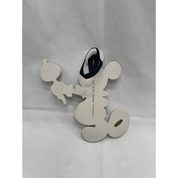 Vintage Walt Disney Co HALLOWEEN 2 MICKEY MOUSE 6” Wooden Ornament 1987 RARE - Picture 4 of 16